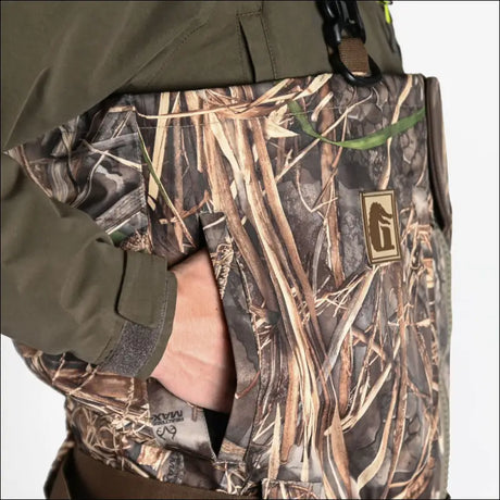 Omega Uninsulated Zip Waders | Mens - Realtree Max-7 - Stout 10