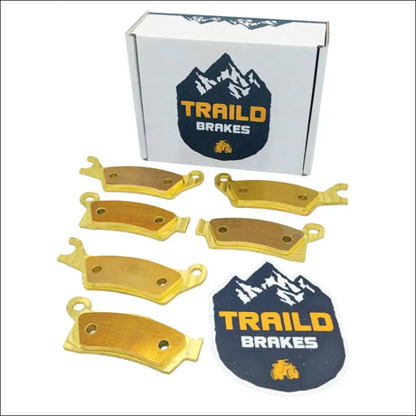 Can-Am Outlander 450/500/570/650/700/850/1000/HD5/HD7/PRO 2013-2026 Brass Brake Pad Set - Brakes