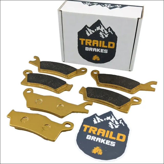 Can-Am Outlander 450/500/570/650/850/1000/HD5/HD7/PRO 2013-2026 Ceramic Brake Pad Set - Brakes
