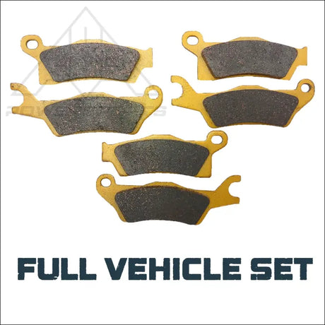 Can-Am Outlander 450/500/570/650/850/1000/HD5/HD7/PRO 2013-2026 Ceramic Brake Pad Set - Brakes