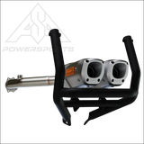 Outlander 500-700 Dual Slipon with Bumper - Exhaust