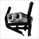 Outlander 500-700 Dual Slipon with Bumper - Exhaust
