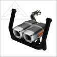 Outlander 500-700 Dual Slipon with Bumper - Exhaust