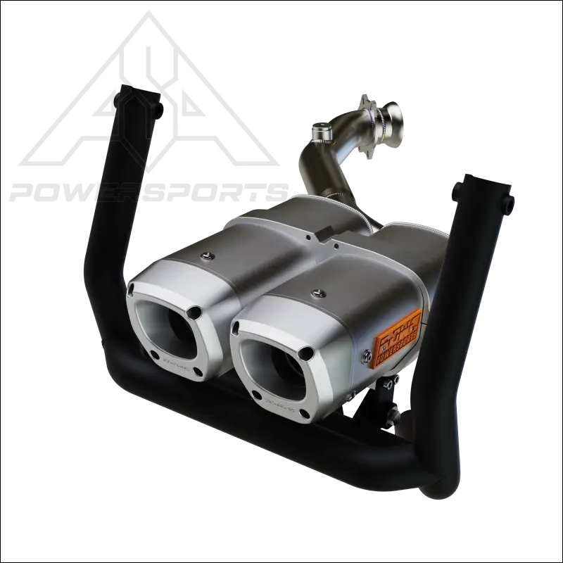 Outlander 500-700 Dual Slipon with Bumper - Exhaust
