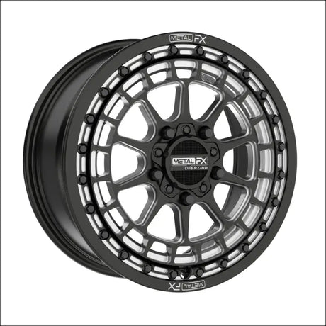 Outlaw R Beadlock | Satin Black Contrast Cut - 15x7 | +61mm/6 + 1 | 5x4.5 | 78538 (Polaris 5-Lug Only) - Wheels