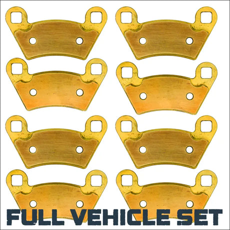 Polaris Ranger 400/500/570/650/700/800 Mid-Size 2004-2022 Brass Brake Pad Set - Full Vehicle - Brakes