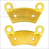 Polaris Ranger 500/570/700/XP 800/XP 900/XP 1000/Brutus/Diesel/EV 2008-2025 Brass Brake Pad Set - Vehicle Parts &