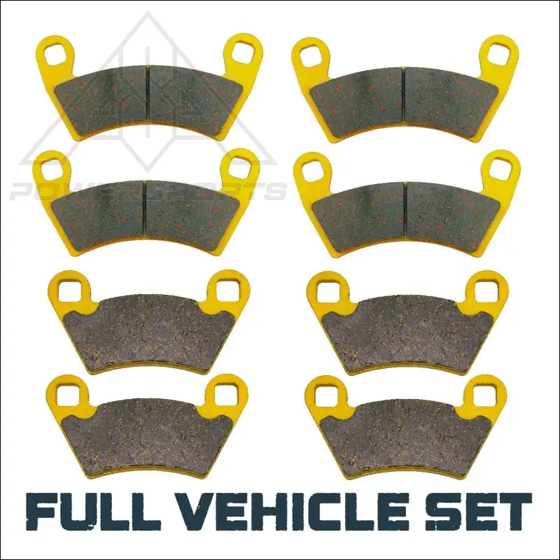 Polaris Ranger 500/570/700/XP 800/XP 900/XP 1000/Brutus/Diesel/EV 2008-2025 Ceramic Brake Pad Set - Brakes