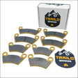 Polaris Ranger 500/570/700/XP 800/XP 900/XP 1000/Brutus/Diesel/EV 2008-2025 Ceramic Brake Pad Set - Brakes