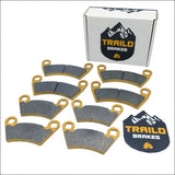 Polaris Ranger 500/570/700/XP 800/XP 900/XP 1000/Brutus/Diesel/EV 2008-2025 Ceramic Brake Pad Set - Brakes