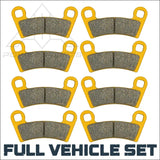 Polaris Ranger 500/SP 570 2022-2026 Ceramic Brake Pad Set - Vehicle Parts & Accessories