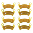 Polaris Ranger Crew 570/700/800/900/XP 1000/Diesel 2008-2024 Brass Brake Pad Set - Complete Vehicle - Brakes