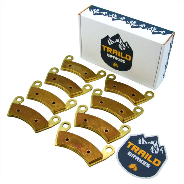 Polaris Ranger Crew 570/700/800/900/XP 1000/Diesel 2008-2024 Brass Brake Pad Set - Brakes