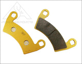 Polaris Ranger Crew 570/700/800/900/XP 1000/Diesel 2008-2024 Ceramic Brake Pad Set - Vehicle Parts & Accessories