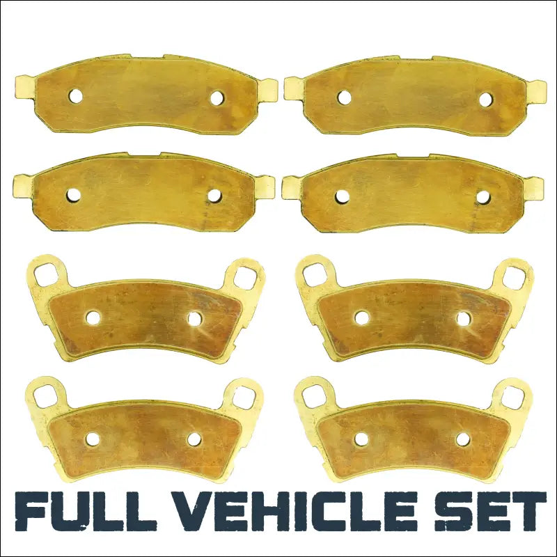 Polaris Ranger XD 1500/Crew 1500 2024-2026 Brass Brake Pad Set - Full Vehicle - Parts & Accessories
