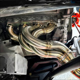 Polaris RZR Pro R Magnum Header Exhaust - Brushed Stainless