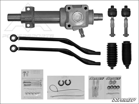 Polaris RZR S 900 RackBoss Heavy-Duty Rack and Pinion - Steering