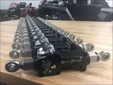 Polaris RZR Turbo S Steering Rack - RACE RACK | LONG PINION - 5/8’’ THREADED CLEVIS - Race