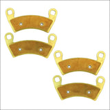 Polaris RZR XP TURBO/XP 4 TURBO/PRO XP/PRO 2016-2026 Brass Brake Pad Set - Single Axle (Rear) - Brakes