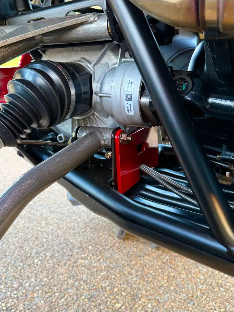 POLARIS SPORTSMAN & SCRAMBLER FRAME BRACE - SILVER - ATVs UTVs