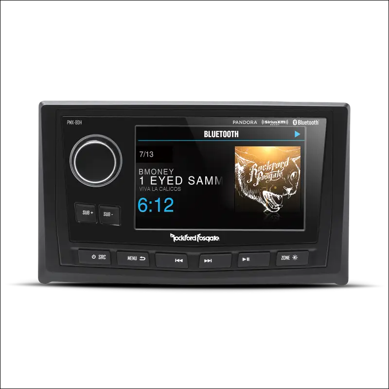 Punch Marine Full Function Wired 5’’ TFT Display Head - Audio