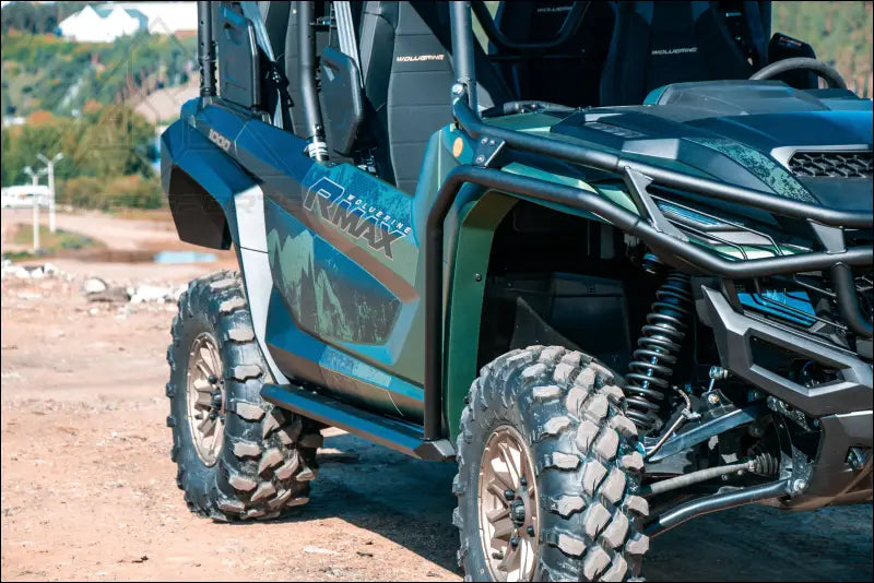 R Max 4-Seater Front Bumper Kit with Fender Guard and Rock Sliders