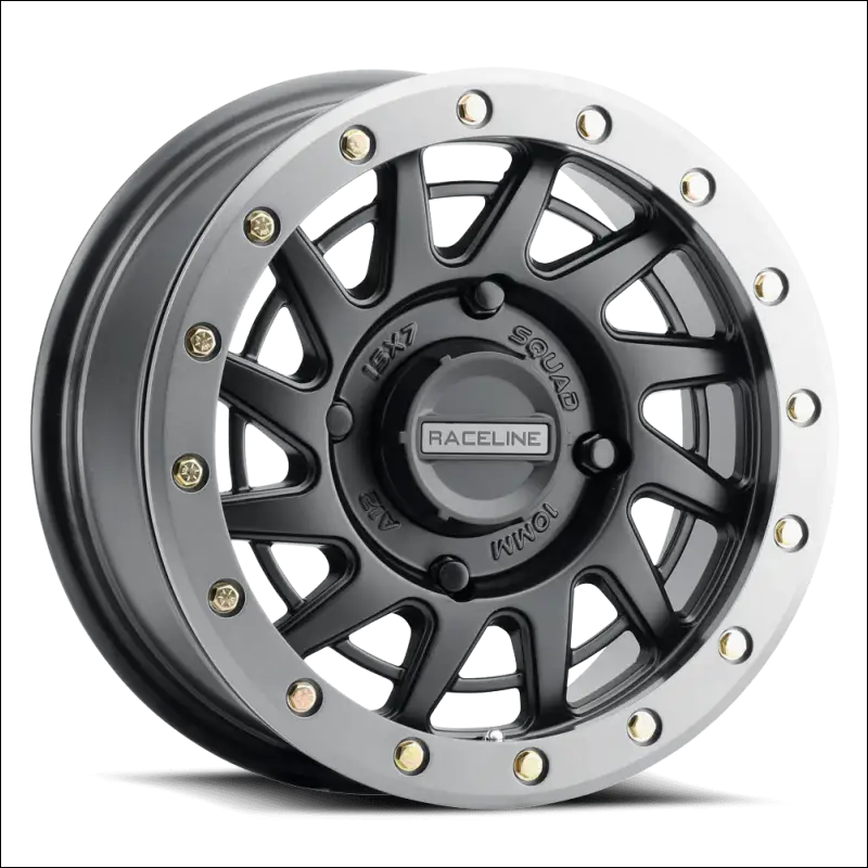 Raceline A12BG Squad Beadlock - Satin Black