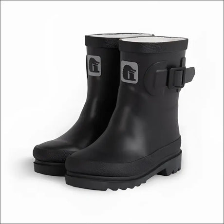 Rain Boots | Kids - Black - 7 - Footwear