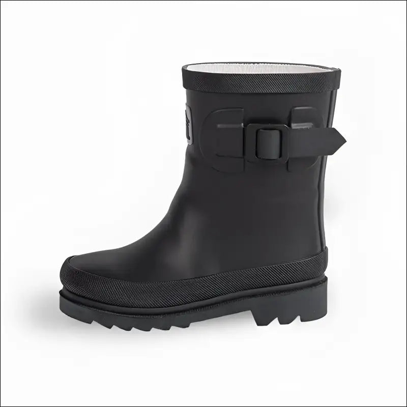 Rain Boots | Kids - Black - 8 - Footwear