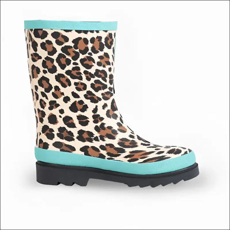 Rain Boots | Kids - Leopard - 10 - Footwear
