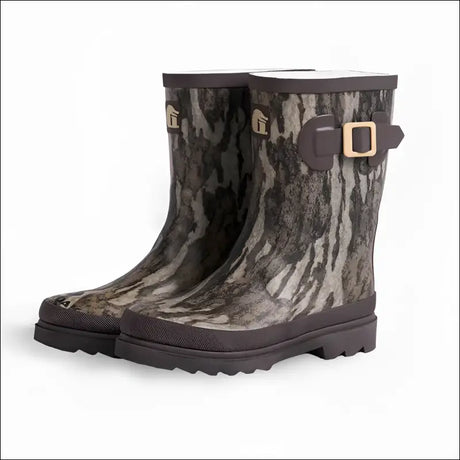 Rain Boots | Kids - Mossy Oak Bottomland - 7 - Footwear