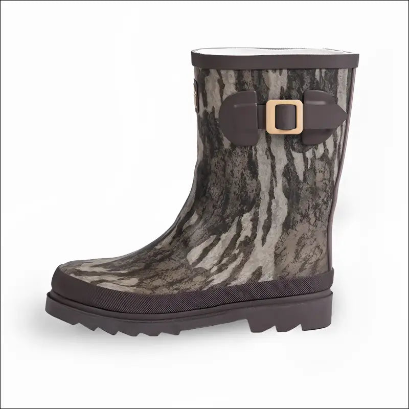 Rain Boots | Kids - Mossy Oak Bottomland - 8 - Footwear