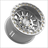 Rampage 6R Beadlock | Gloss Silver Machined - 15x10 | +0mm/5 + 5 | 6x5.5 | 78845 (Maverick R) - Wheels