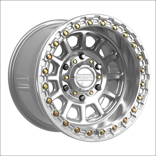Rampage 6R Beadlock | Gloss Silver Machined - Wheels