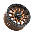Rampage 6R Beadlock | Smoked Bronze w/ Gloss Black Ring - 15x7 | +38mm/5 + 2 | 6x5.5 | 78815 (Maverick R) - Wheels