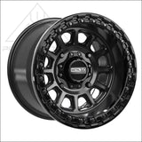 Rampage Beadlock | Satin Black w/ Gloss Ring