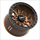 Rampage Beadlock | Smoked Bronze w/ Gloss Black Ring - 15x10 | 0mm/5 + 5 | 4x136/4x137 | 78835 (Can-Am / Honda)