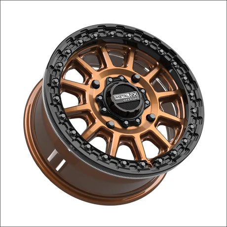 Rampage Beadlock | Smoked Bronze w/ Gloss Black Ring - 15x7 | +38mm/5 + 2 | 4x156 | 78807 (Kawasaki / Polaris / Yamaha