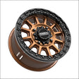 Rampage Beadlock | Smoked Bronze w/ Gloss Black Ring - 15x7 | +38mm/5 + 2 | 4x136/4x137 | 78803 (Can-Am / Honda)