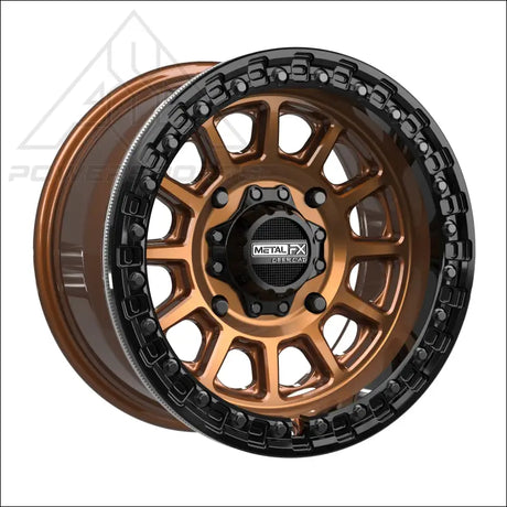 Rampage Beadlock | Smoked Bronze w/ Gloss Black Ring - Wheels