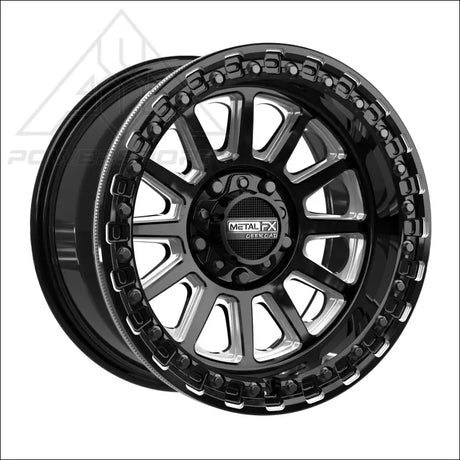 Rampage R Beadlock | Gloss Black Contrast Cut - Wheels