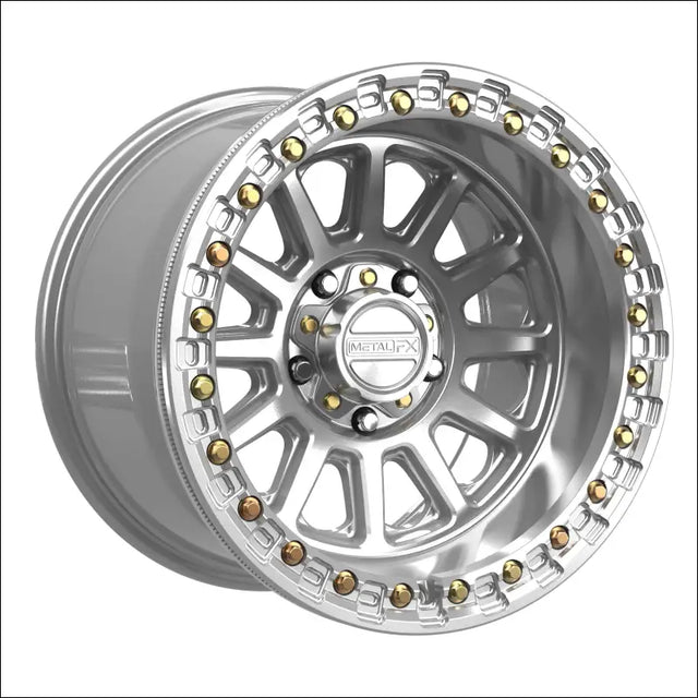 Rampage R Beadlock | Gloss Silver Machined - Wheels