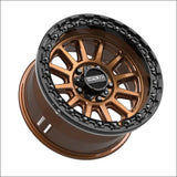 Rampage R Beadlock | Smoked Bronze w/ Gloss Black Ring - 15x8 | +0mm/4 + 4 | 5x4.5 | 78827 (Polaris 5-Lug / Segway