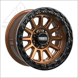 Rampage R Beadlock | Smoked Bronze w/ Gloss Black Ring - Wheels