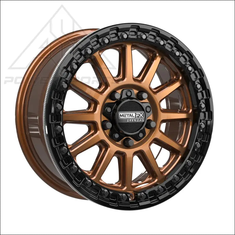 Rampage R Beadlock | Smoked Bronze w/ Gloss Black Ring - Wheels