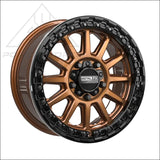 Rampage R Beadlock | Smoked Bronze w/ Gloss Black Ring - Wheels