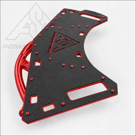 Legion Red rack with colored bolts
