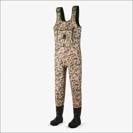 Retro Waders | Mens - Old School Camo - Regular 10