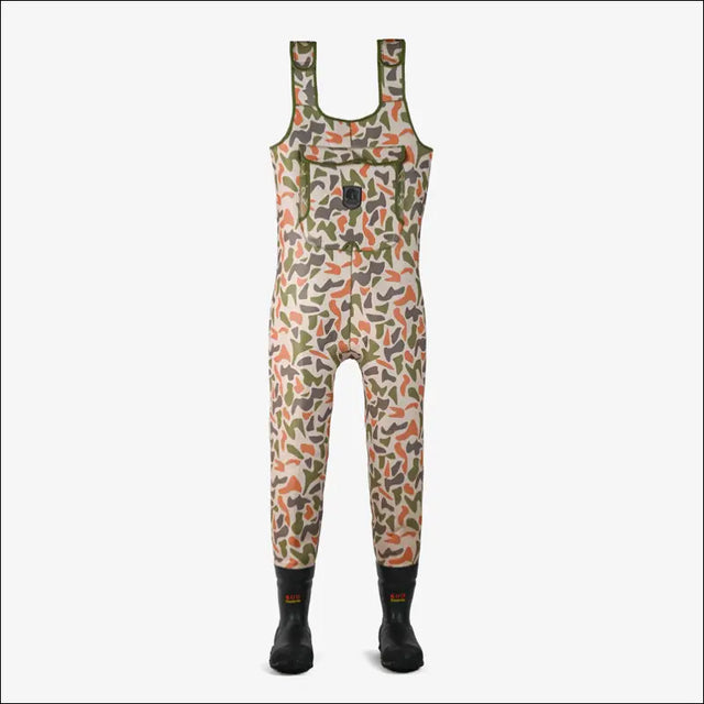 Retro Waders | Mens - Old School Camo - Regular 8