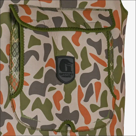 Retro Waders | Mens - Old School Camo - Stout 12